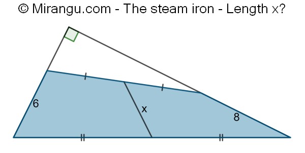The steam iron