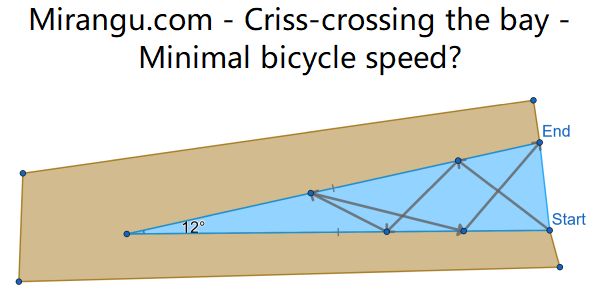 Criss-crossing the bay